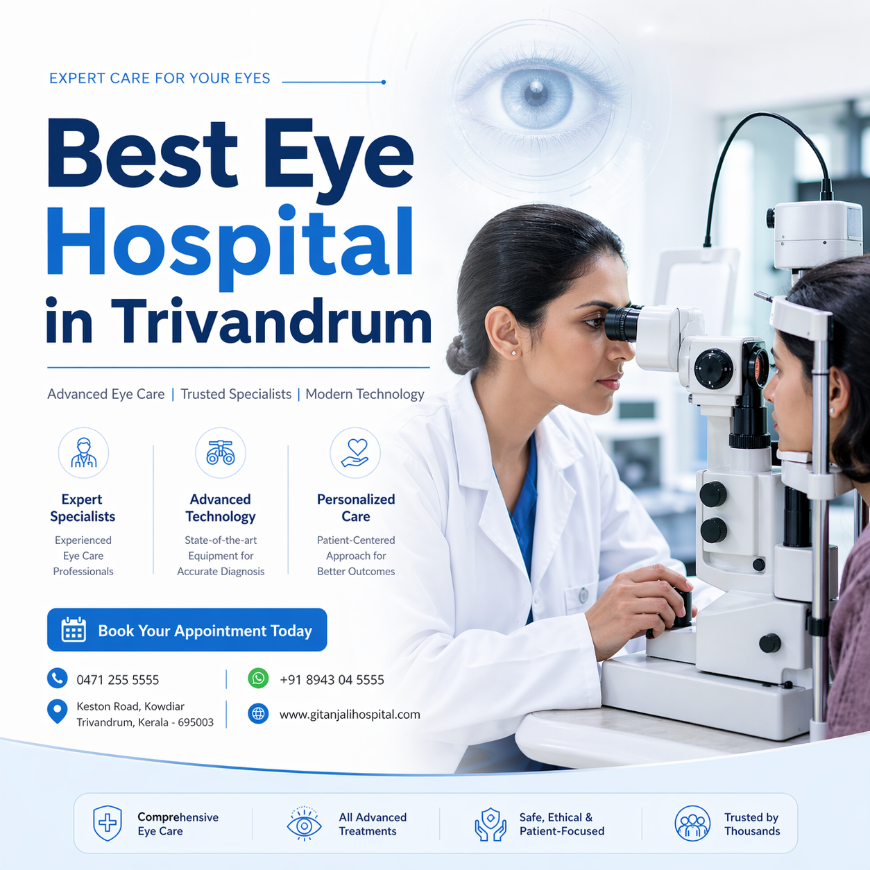 Searching for the Best Eye Hospital in Trivandrum?