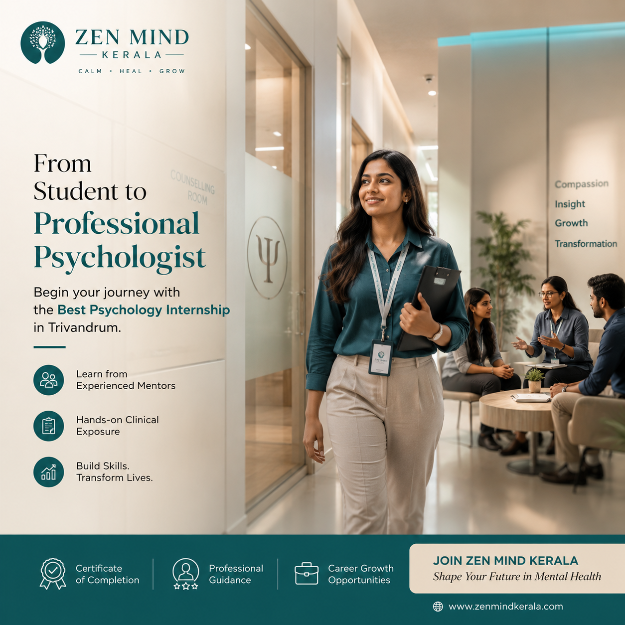 Psychology Internship Program in Kerala – Zen Mind Kerala