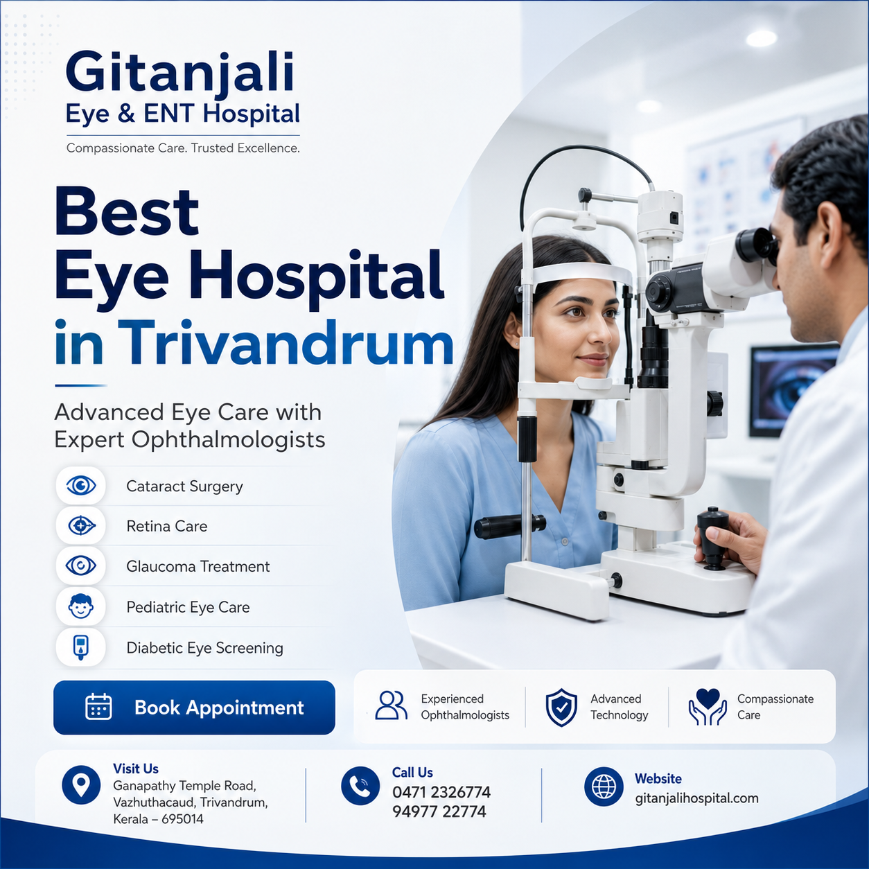 Best Eye Hospital in Trivandrum for Advanced Vision Care