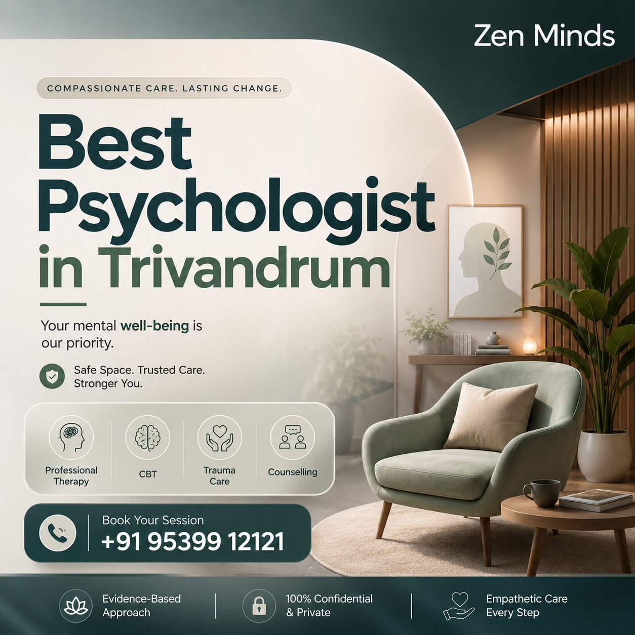 Best Psychologist in Trivandrum | Zen Mind Kerala