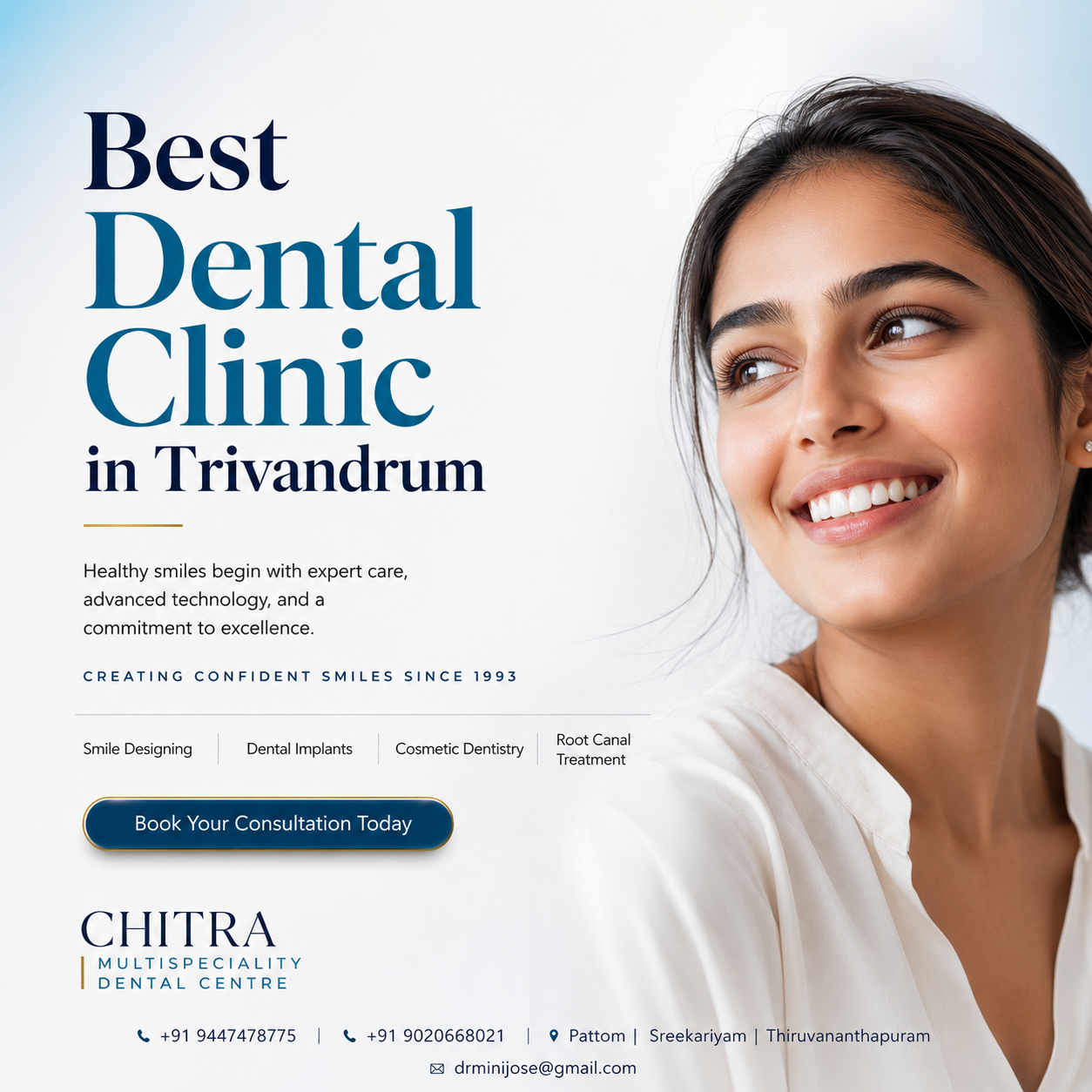 Best Dental Clinic in Trivandrum – Chitra Multispeciality Dental Centre