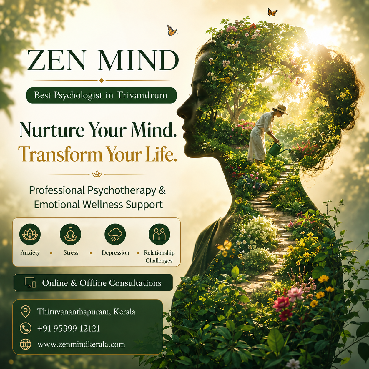Best Psychologist in Trivandrum | Zen Mind Kerala
