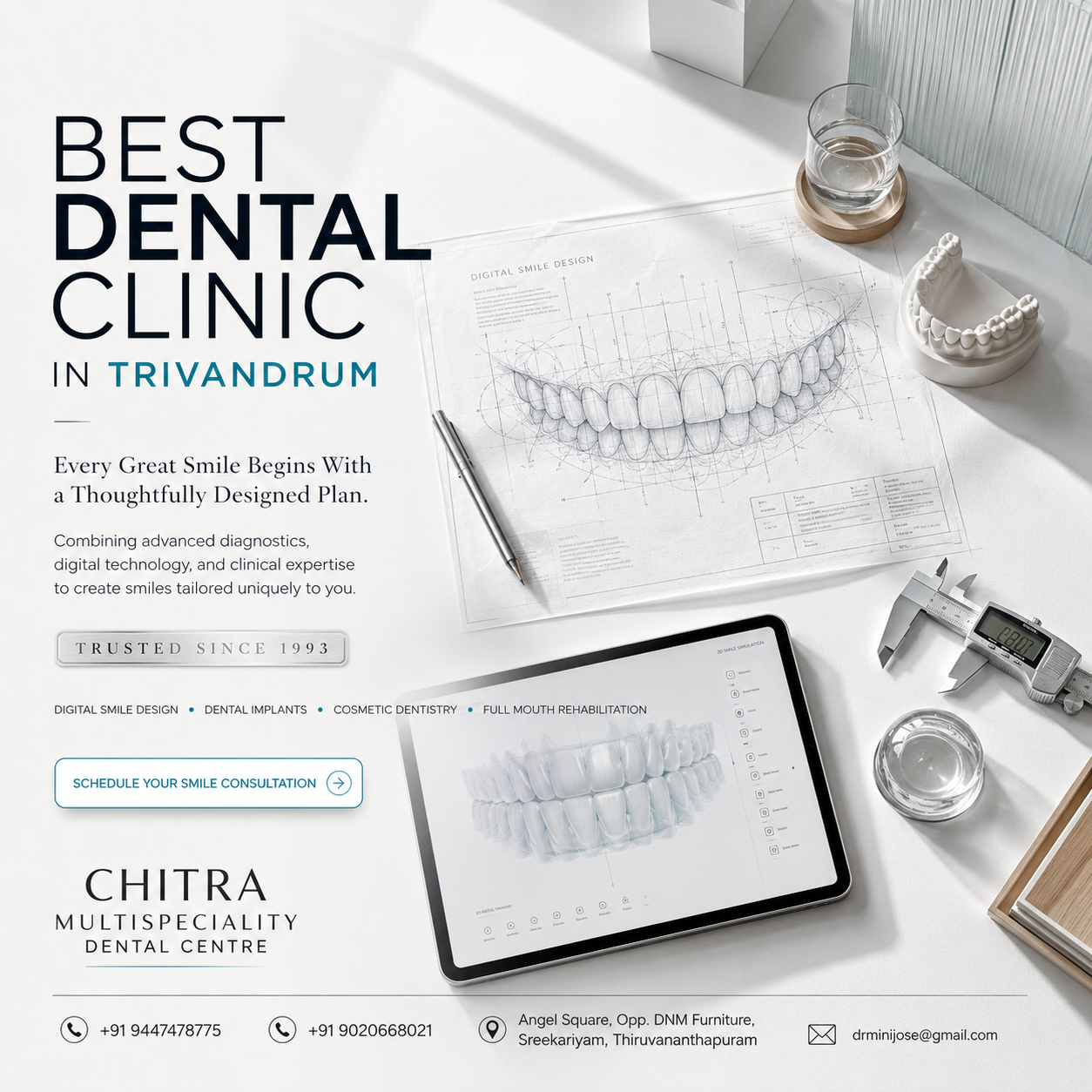 Best Dental Clinic in Trivandrum | Chitra Multispeciality Dental Centre