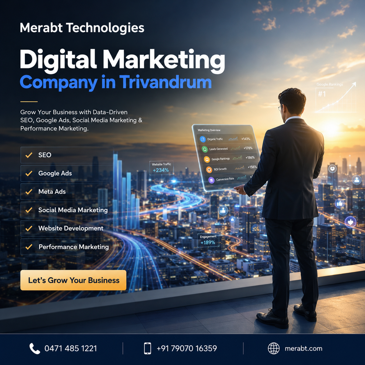 Digital Marketing Company in Trivandrum | Merabt Technologies