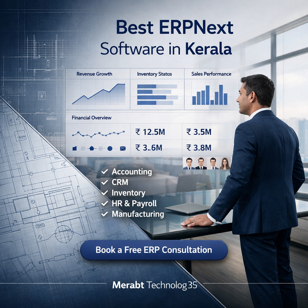 Best ERPNext Software in Kerala – Merabt Technologies