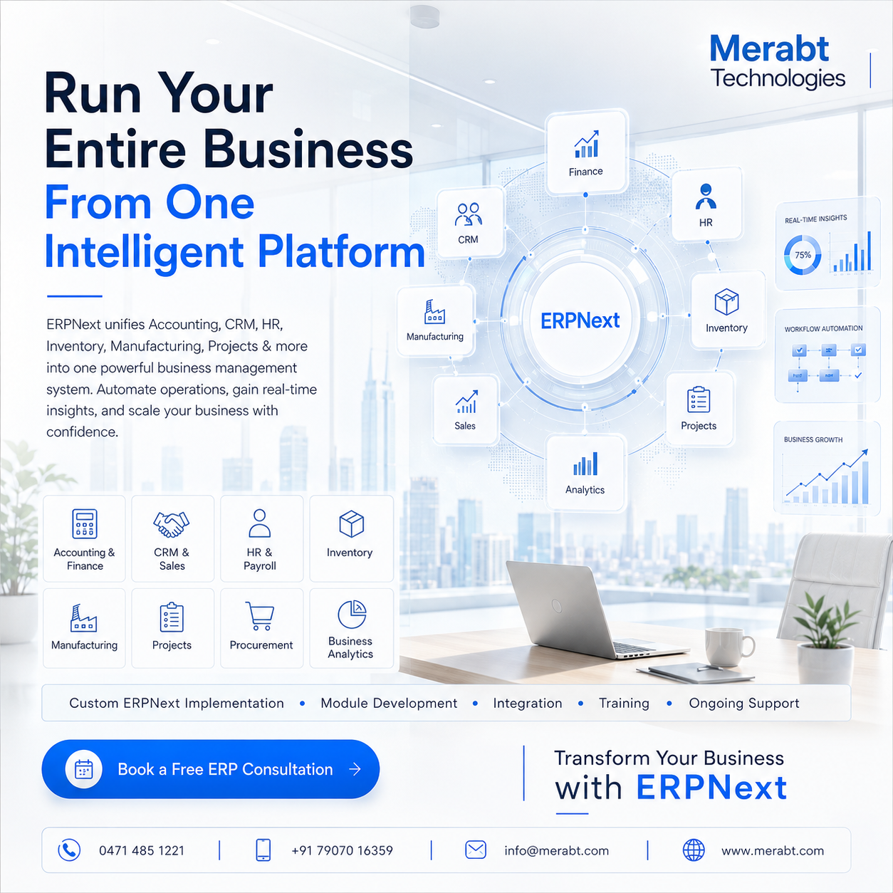 Run Your Entire Business on One Platform