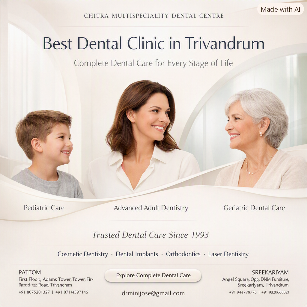 Best Dental Clinic in Trivandrum – Chitra Multispeciality Dental Centre