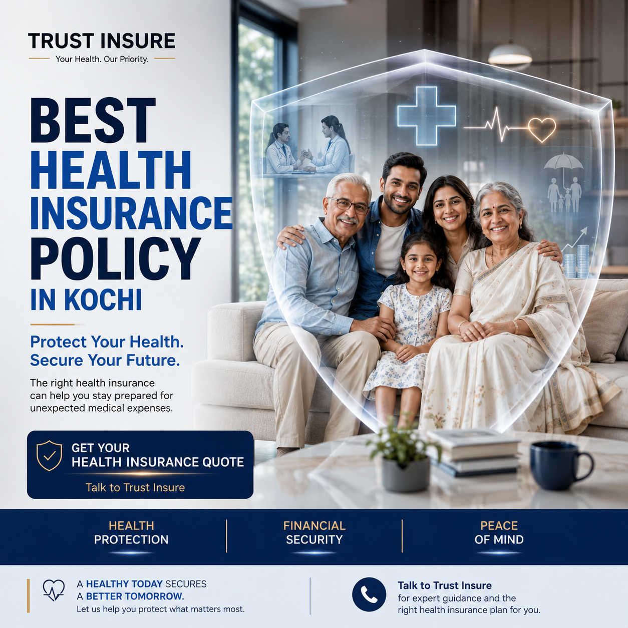 Best Health Insurance Policy in Kochi | Trust Insure