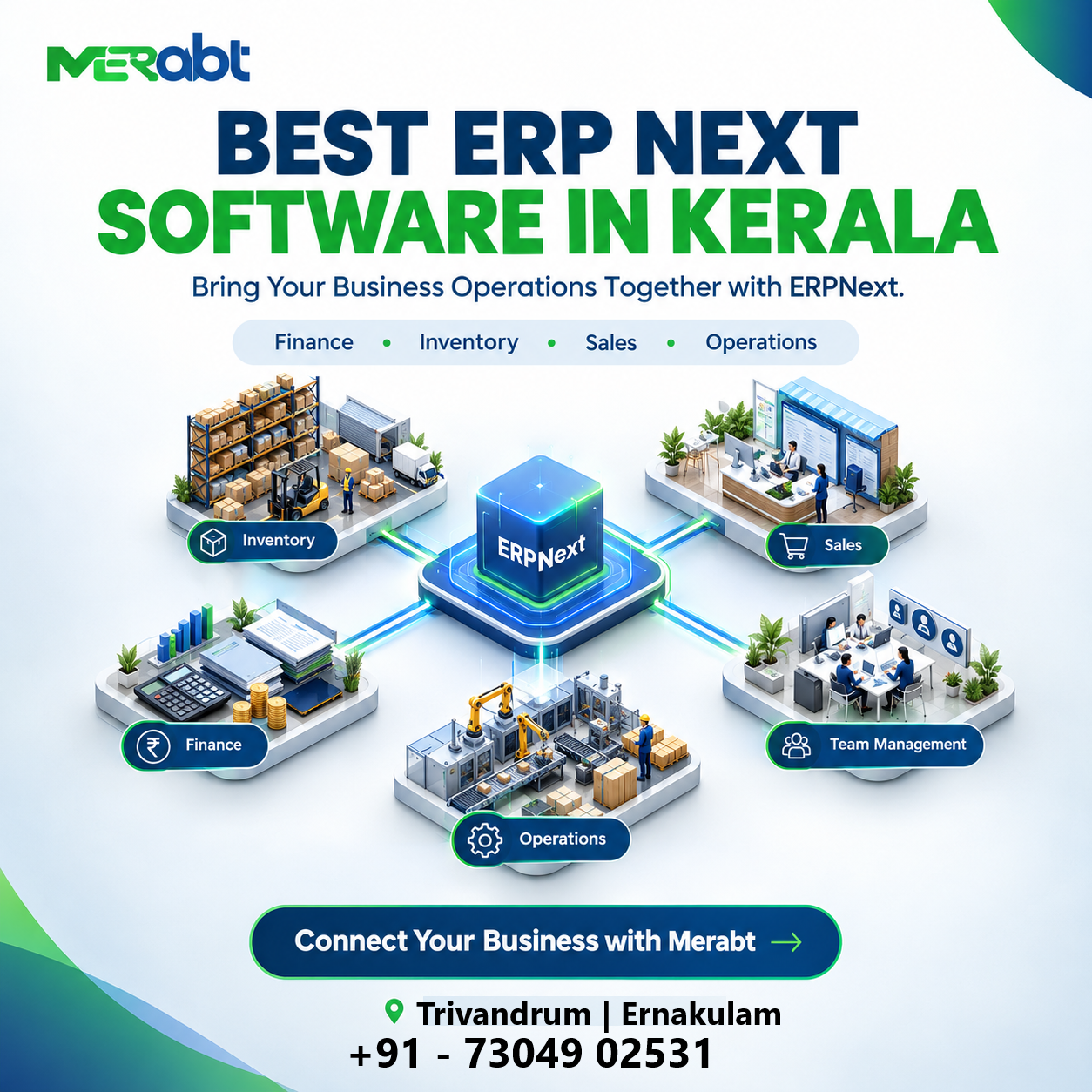 Merabt ERPNext – Best ERP Software in Kerala for Streamlined Business Operations